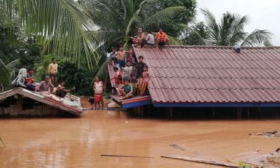 Vỡ đập thủy điện ở Lào, hàng trăm người mất tích 