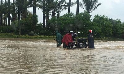 Cảnh báo các tuyến phố ở Hà Nội có khả năng ngập úng do mưa lớn 
