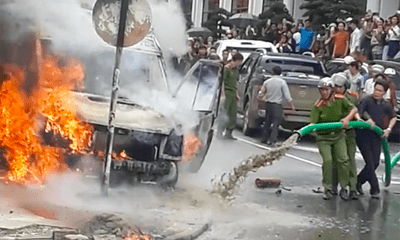 Lãnh đạo huyện lên tiếng việc dùng xe hút bể phốt chữa cháy ở Sa Pa