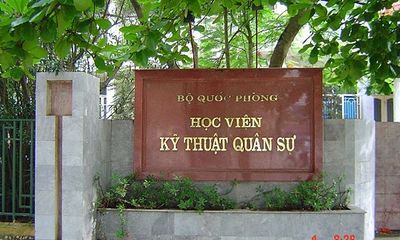 Thí sinh Hòa Bình, Sơn La lọt top 3 điểm cao nhất Học viện Kỹ thuật Quân sự