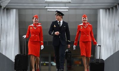 Cận cảnh lò đào tạo nữ tiếp viên hàng không xinh đẹp tại Nga