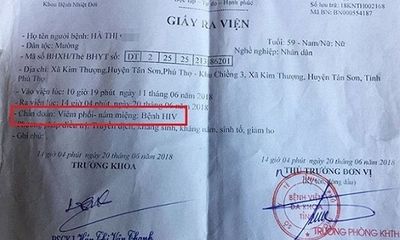 Vụ nghi ngờ lây nhiễm HIV tại Phú Thọ: Bộ Y tế vào cuộc điều tra