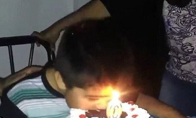 Chile: Cậu bé suýt tự thiêu trong ngày sinh nhật