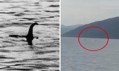 Hiếu kỳ video ghi lại vật thể lạ được cho là “quái vật hồ Loch Ness” huyền thoại 