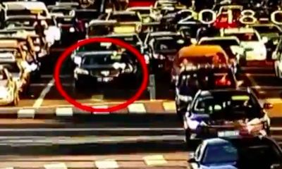 Video: Hy hữu tài xế ngủ quên khi dừng đèn đỏ