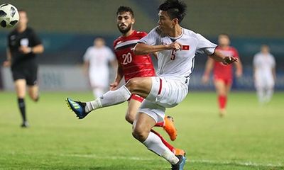 Báo chí Syria gọi Olympic Việt Nam bằng danh xưng bất ngờ sau trận tứ kết ASIAD 18