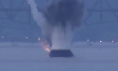Video: Cận cảnh ngư lôi cổ được kích nổ sát căn cứ hải quân Mỹ