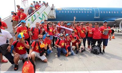 Vietnam Airlines bố trí chuyến bay riêng đón đoàn thể thao Việt Nam về nước