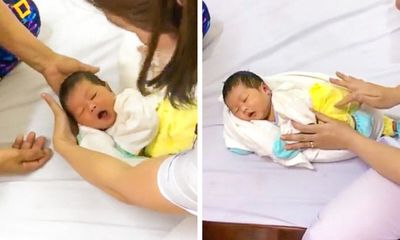 Video: Nữ y tá Việt ru bé sơ sinh ngủ ngon lành trong vòng 