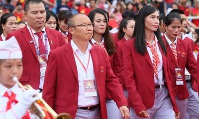 Toàn cảnh lễ vinh danh Đoàn thể thao Việt Nam vừa trở về từ ASIAD 2018
