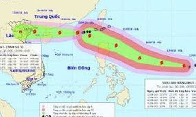 Tin mới nhất siêu bão MangKhut ngày 15/9: Gây mưa dông ở Nam bộ và Trung bộ