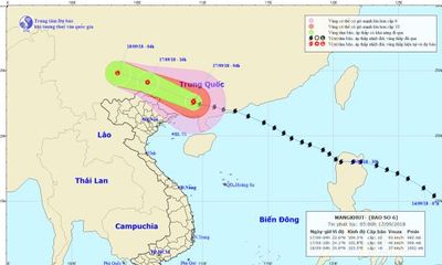 Ảnh hưởng hoàn lưu bão số 6, Quảng Ninh, Lạng Sơn có gió giật cấp 8