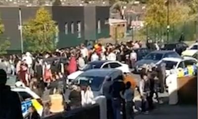 Video: Hơn 100 học sinh hỗn chiến, cảnh sát phải điều trực thăng đến dẹp loạn