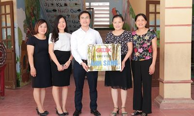 GELEX trao tặng thư viện sách cho Trường Tiểu học Thanh Hải, Hà Nam