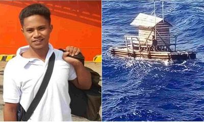 Hành trình kỳ diệu của chàng thanh niên Indonesia lênh đênh 49 ngày trên biển