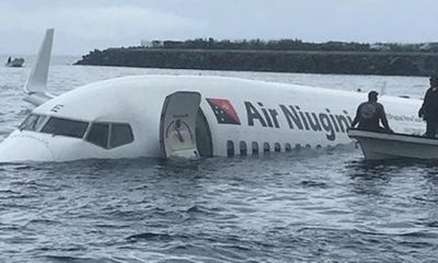 Có 4 người Việt trên máy bay rơi xuống biển ở Micronesia