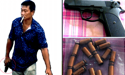 Vụ nổ súng thị uy trên sông Hậu: Đang xin cấp phép sử dụng súng để bảo vệ tiệm vàng