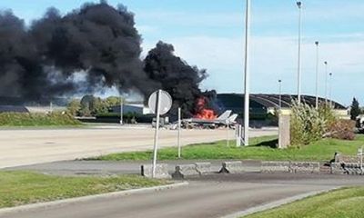 Tiêm kích triệu đô F-16 nổ tung, cháy rụi tại căn cứ không quân Bỉ