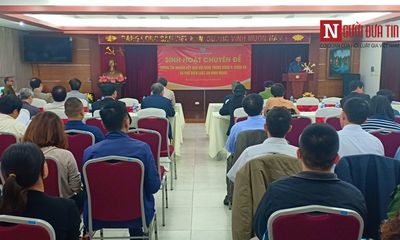Hội Luật gia Việt Nam thông tin nhanh kết quả hội nghị Trung ương 8, khóa XII và phổ biến Luật An ninh mạng