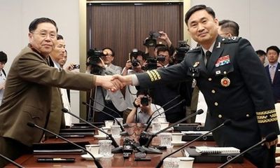 Hàn Quốc và Triều Tiên nhất trí dỡ bỏ vũ khí, phá hủy 22 trạm canh gác ở biên giới