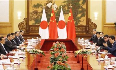 Nhật Bản và Trung Quốc ký 500 hợp đồng thương mại, cam kết chấm dứt căng thẳng