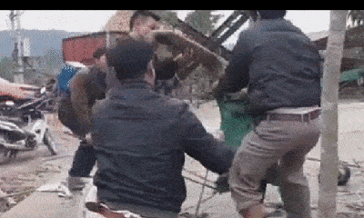 Video: Rùng mình cảnh bắt rắn hổ mang chúa 20kg ở Vĩnh Phúc