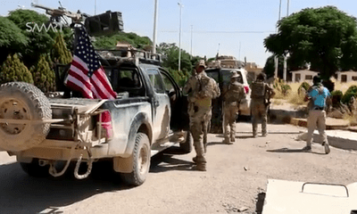 Hơn 100 xe quân sự Mỹ ồ ạt tiến vào miền Đông Syria 