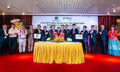 Lễ ký kết hợp tác toàn diện giữa Công ty Phú Long và Tập đoàn Posco E&C