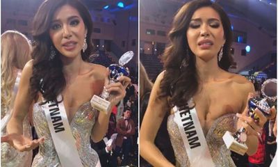 Nhận giải Missosologist's Choice nhưng Minh Tú vẫn khóc xin lỗi vì trượt top 5 Hoa hậu Siêu quốc gia