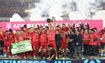 Cận cảnh phút đăng quang AFF Cup 2018 vỡ òa cảm xúc của ĐT Việt Nam