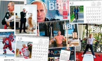 Bộ lịch của Tổng thống Nga Putin ‘cháy hàng’ ở Nhật Bản