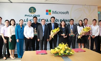 Phú Long cùng Microsoft Việt Nam chính thức công bố hợp tác chiến lược về công nghệ