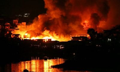 Lửa cháy dữ dội, nuốt trọn 600 ngôi nhà ở Brazil