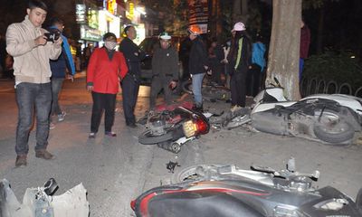Vụ xe Lexus gây tai nạn liên hoàn ở Hà Nội: 5 nạn nhân đang điều trị tại Bệnh viện Việt Đức