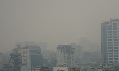 TP Hồ Chí Minh: Sương mù kéo dài cả ngày do ô nhiễm môi trường