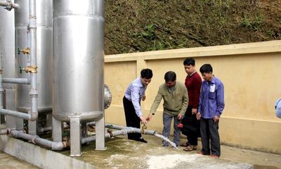 Sau 3 năm có 38 công trình cấp nước sinh hoạt mới ở Hà Giang