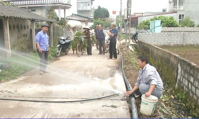 Hưng Yên: Hết năm 2018 đạt 80% người dân có nước sạch