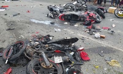 Vụ container gây tai nạn kinh hoàng ở Long An: Anh xe ôm 
