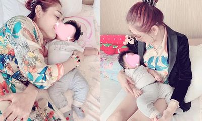 Lâm Khánh Chi tiết lộ ảnh con trai sinh bằng phương pháp mang thai hộ