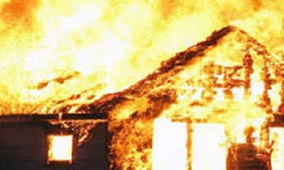 Long An: Cửa hàng nội thất cháy lớn trong đêm, một gia đình 4 người suýt chết