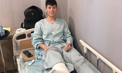 Đình Trọng phẫu thuật thành công, gửi lời chúc mừng đến đội tuyển Việt Nam