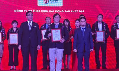 Công ty CP Phát triển Bất động sản Phát Đạt (Phát Đạt) được vinh danh tại Top 500 doanh nghiệp lớn nhất Việt Nam năm 2018