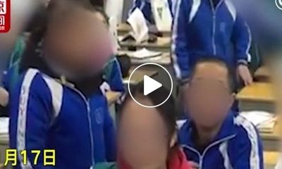 Video: Giáo viên cạo đầu 4 học sinh ngay trên lớp vì đi học muộn	