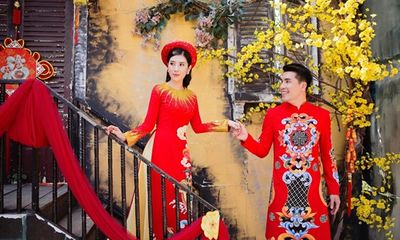Dương Yến Nhung khoe nhan sắc rạng rỡ với áo dài trong MV Tết