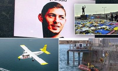 Đã tìm thấy máy bay chở ngôi sao bóng đá Emiliano Sala