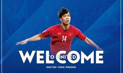 Incheon Utd tiết lộ số áo chính thức của Công Phượng