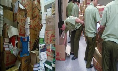 Hà Nội: Đội QLTT số 6 bắt giữ kho sách 