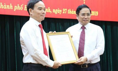 Ông Trần Lưu Quang giữ chức Phó Bí thư Thành ủy TP.HCM