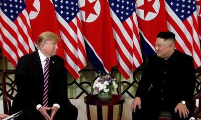 Video: Cuộc gặp đầu tiên giữa Tổng thống Donald Trump và Kim Jong-un tại Hà Nội