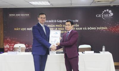Ra mắt đại diện phân phối độc quyền máy lọc nước nano Geyser LB Nga tại Việt Nam